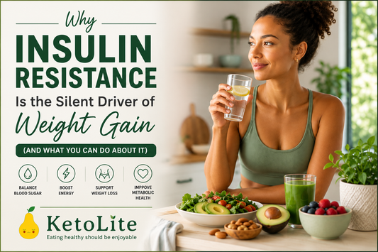 Why Insulin Resistance Is the Silent Driver of Weight Gain - KetoLite guide to metabolic health.